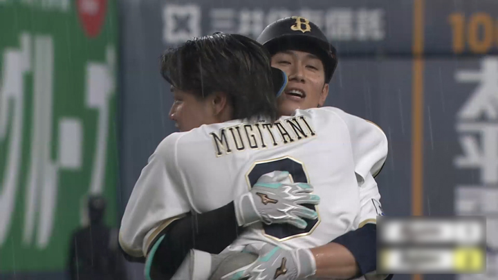 西川龍馬のサヨナラタイムリーで延長戦を制す！　オリックスは3連勝