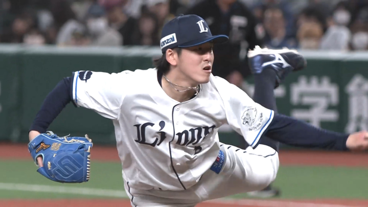 埼玉西武ライオンズ・隅田知一郎投手©パーソル パ・リーグTV
