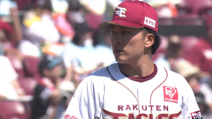 東北楽天ゴールデンイーグルス・早川隆久投手©パーソル パ・リーグTV