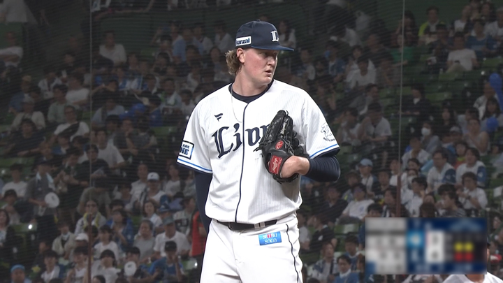 ウィンゲンターが3者連続三振の好リリーフ　今季奪三振率13.97