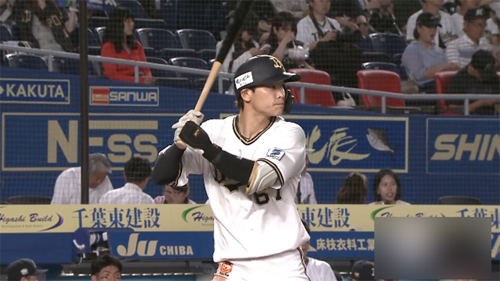 10回に中川圭太の2点タイムリーなどで一挙5得点　オリックスが延長戦を制す