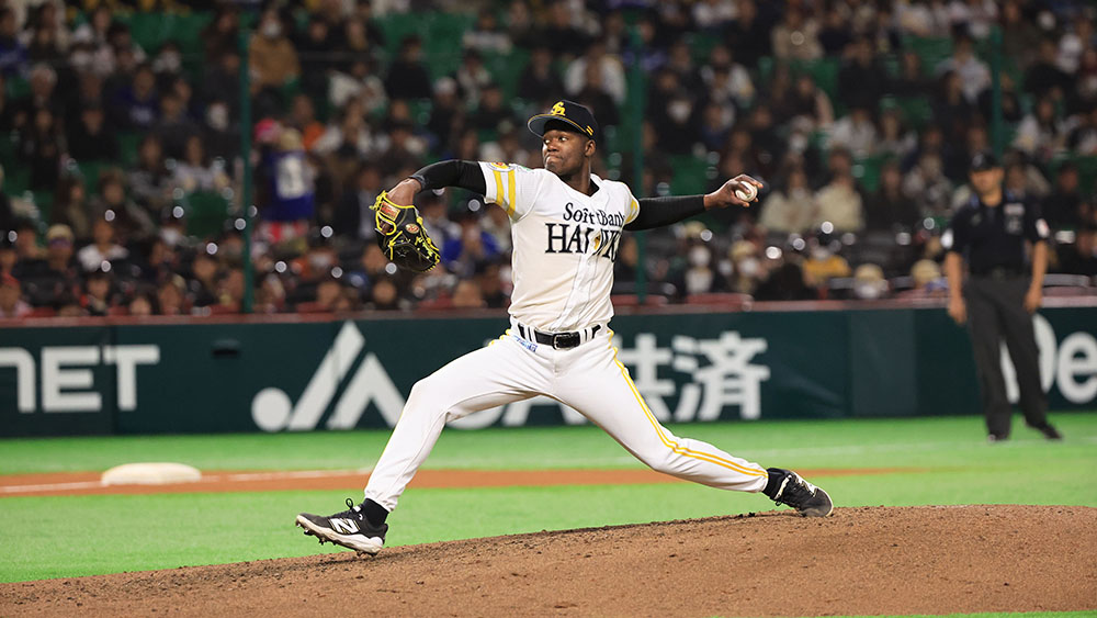 福岡ソフトバンクホークス・L.モイネロ投手【写真:球団提供】