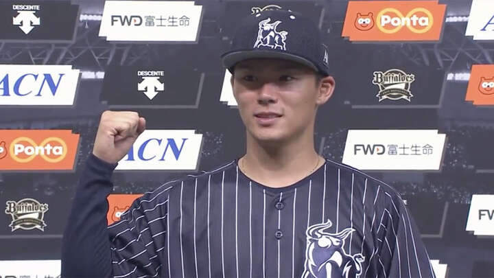 歐力士・山本由伸(C)パーソル パ・リーグTV