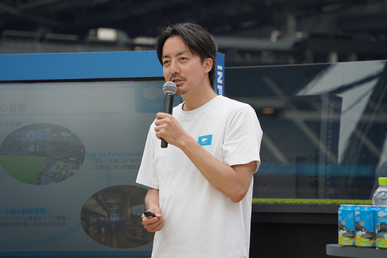 ファイターズ スポーツ&エンターテイメント 小川太郎さん ©︎PLM