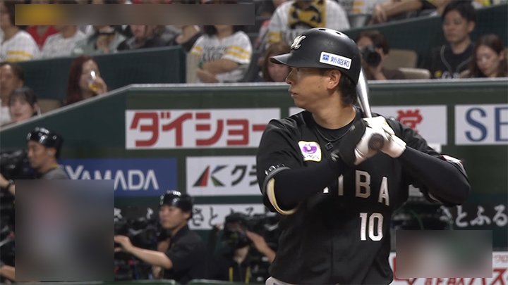 上田希由翔が先制6号2ラン　8月は3割超と好調