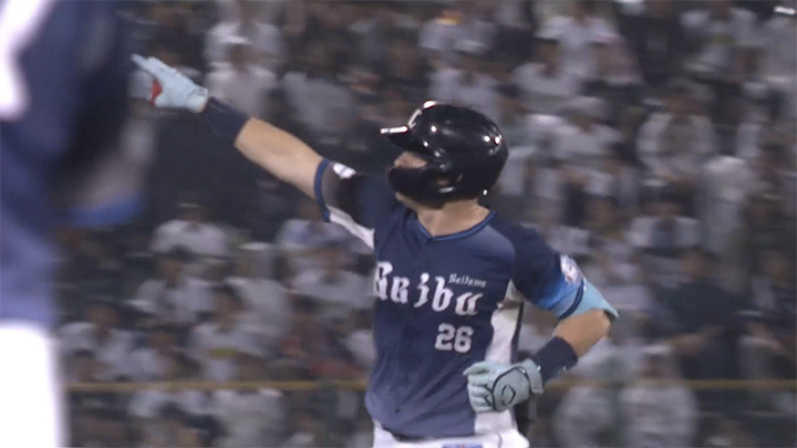 公式】タイラー・ネビン(埼玉西武)｜ニュース｜パ・リーグ.com｜プロ野球