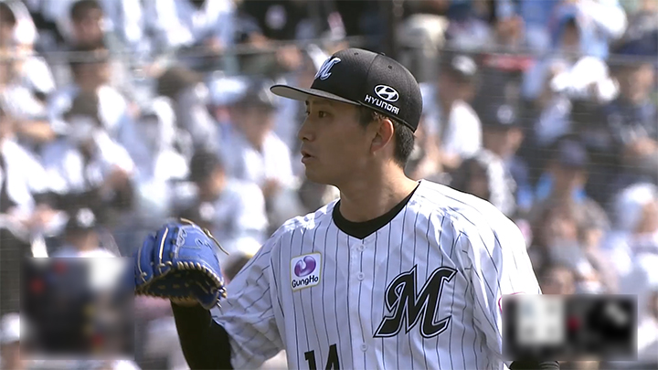 千葉ロッテマリーンズ・小島和哉投手 ©パーソル パ・リーグTV