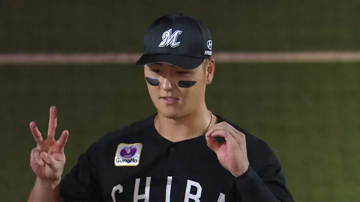 山口航輝、球団40年ぶり快挙達成の30号決勝弾！　千葉ロッテが乱打戦制す