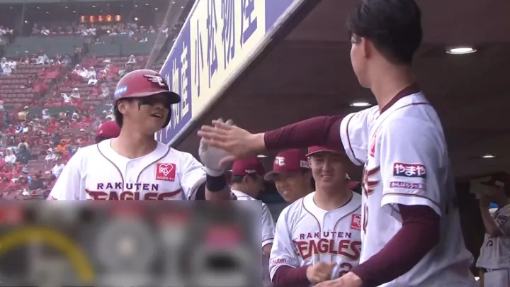 東北楽天ゴールデンイーグルス・平良竜哉選手©パーソル パ・リーグTV