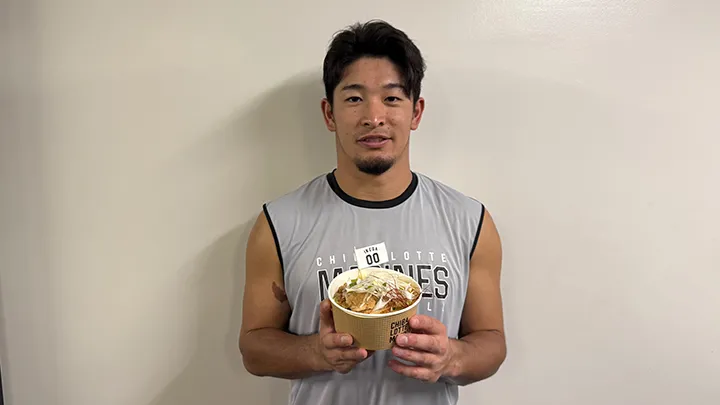 春季キャンプ地・都城市とコラボ！　池田来翔・安田尚憲のメニューが新登場
