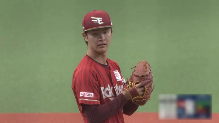 東北楽天ゴールデンイーグルス・古謝樹投手 ©パーソル パ・リーグTV