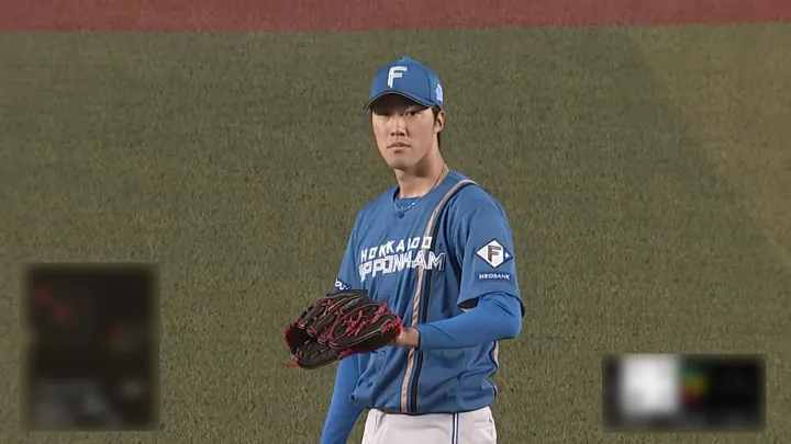 北海道日本ハムファイターズ・福島蓮投手 ©パーソル パ・リーグTV