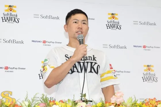 中村晃が涙の引退会見「本当に申し訳ない」　7月に異例の決断も「すっきりした部分ある」