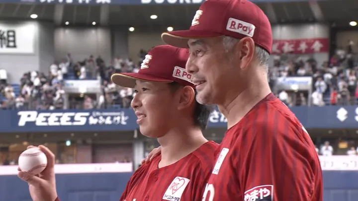 東北楽天ドラ2・伊藤樹が5回1失点でプロ初先発・初勝利