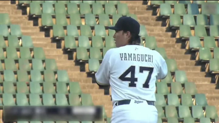 オリックス・バファローズ 山口廉王投手©パーソル パ・リーグTV