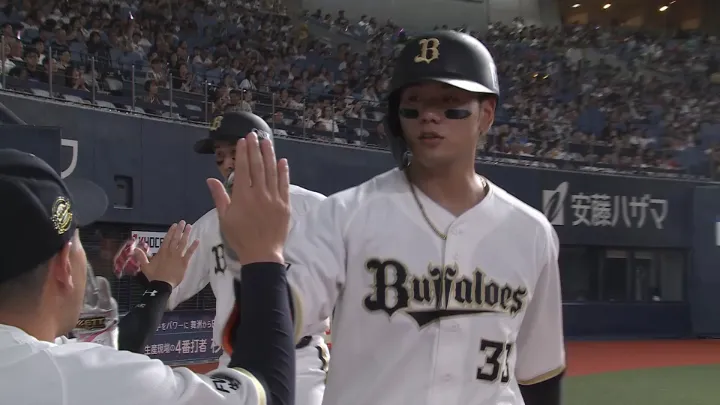 杉澤龍がプロ初アーチ「バットが勝手に走ってくれました」