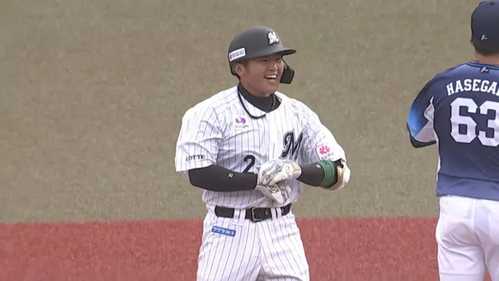 松川虎生がダメ押しの3点タイムリー　3月28日以来の打点をマーク