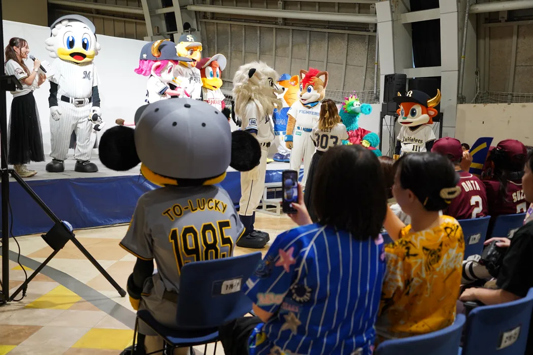 「BsStageマスコットショー」の様子