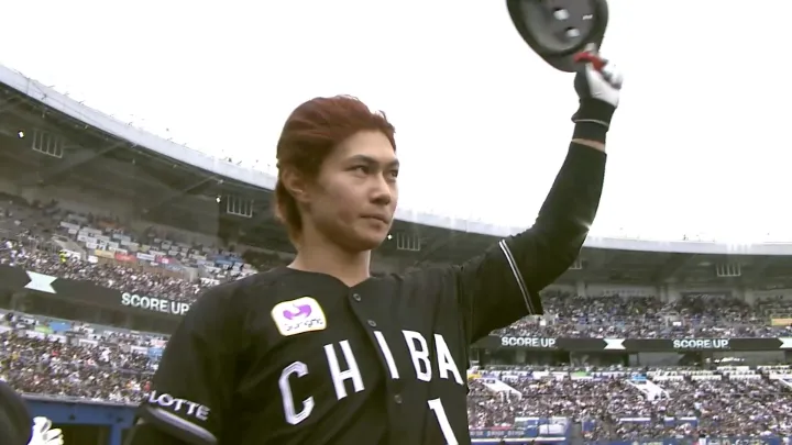 藤原恭大が今季初アーチ！　8回裏に1点差まで詰め寄る