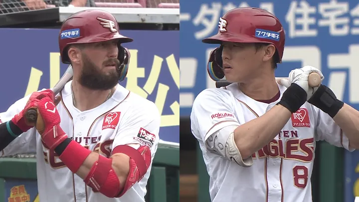 東北楽天がマッカスカー＆辰己涼介の本塁打で試合を振り出しに戻す