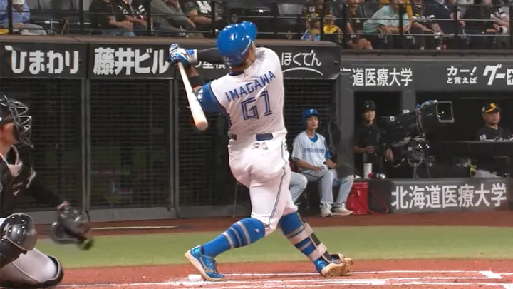 今川優馬が同点の4号ソロ！　今季初の4番起用に応える