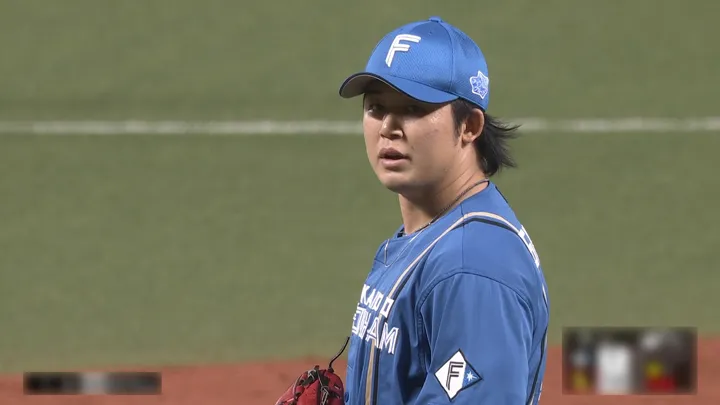 捕手・進藤勇也が登板　わずか2球でピンチを抑える