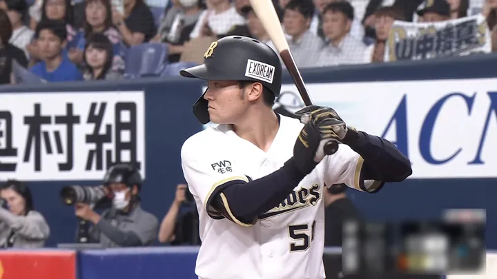 オリックス・バファローズ 山中稜真選手 ©パーソル パ・リーグTV