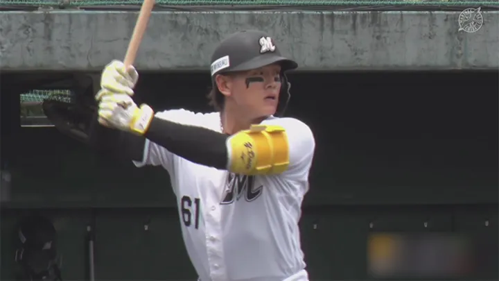 【ファーム】山本大斗が則本昂大から先頭打者弾　3本塁打の千葉ロッテ勝利