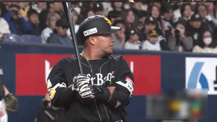 福岡ソフトバンクホークス・山川穂高選手©パーソル パ・リーグTV