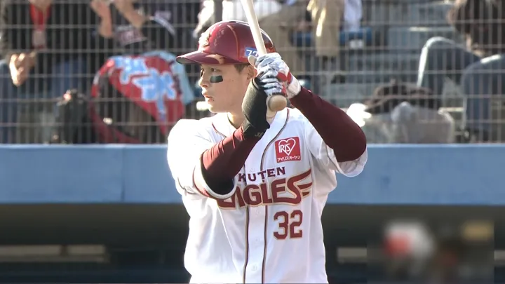 東北楽天ゴールデンイーグルス・中島大輔選手©パーソル パ・リーグTV