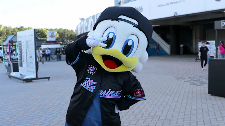 球団公式マスコットのズーちゃん ©PLM