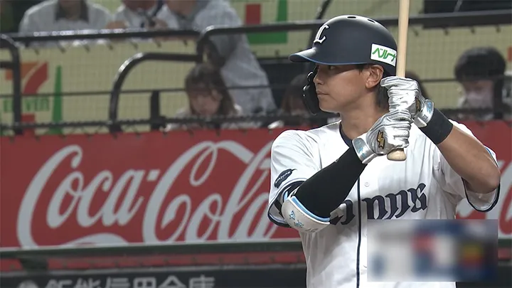 西川愛也が2打席連続タイムリー！　OP戦初長打