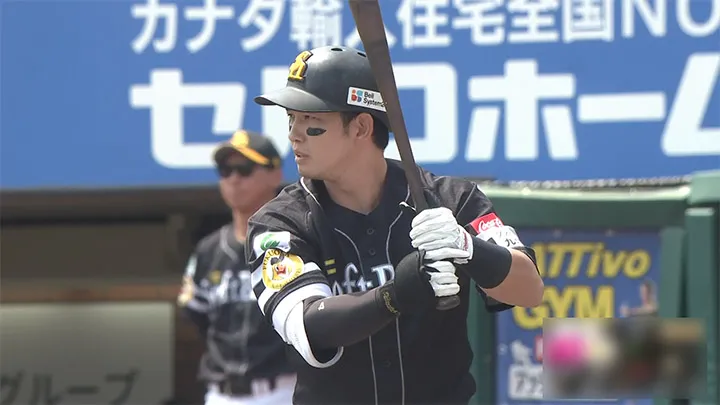 栗原陵矢が先制の12号2ラン　本塁打数リーグトップを独走