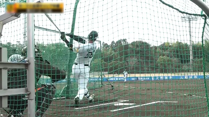 【キャンプ動画】A組唯一の新人・高橋隆慶が大飛球【福岡ソフトバンク・2月10日】