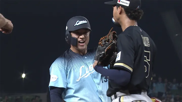 林安可が同点タイムリーツーベース　埼玉西武は2位に浮上