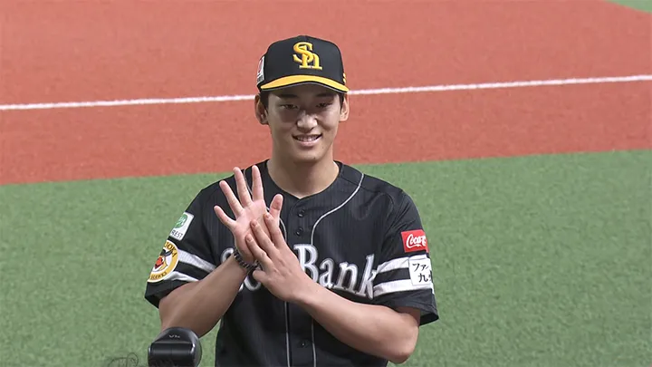 鷹がカード勝ち越しで2位に5.5差　前田悠伍は無傷の8連勝