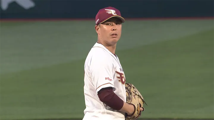 東北楽天ゴールデンイーグルス・藤井聖投手 ©パーソル パ・リーグTV