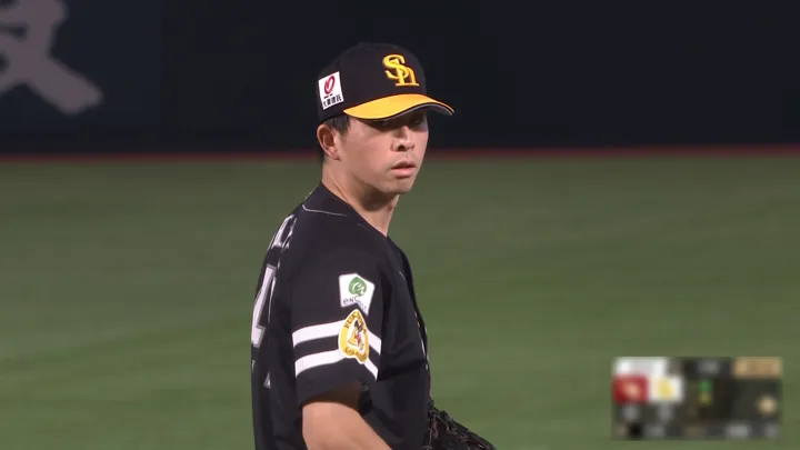 大関友久が7回5安打無失点　リーグ単独2位の13勝目を挙げる