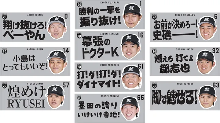 募集メッセージから選手本人が選定！ 「TEAM26応援タオル」付きチケット販売