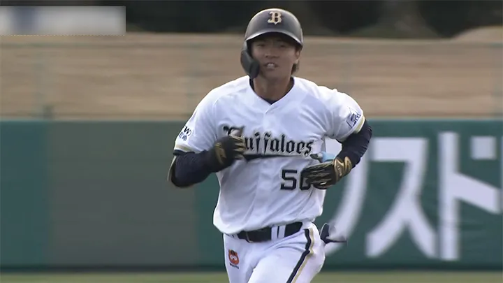 【キャンプ動画】山中稜真が逆転満塁弾！【オリックス・2月22日】