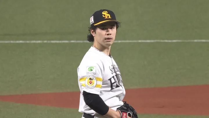 松本晴が自身初の2桁勝利に到達　一発攻勢で鷹3連勝