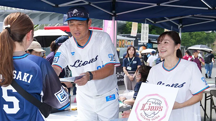 鳥越裕介コーチの声をきっかけに　埼玉西武が乳がん検診呼びかけ