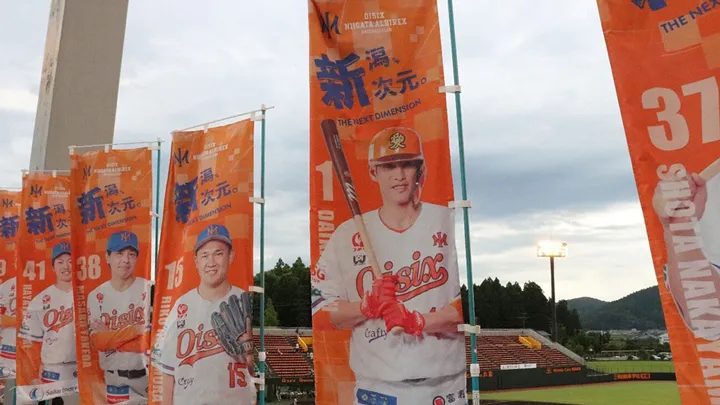 陽選手ののぼり【©PLM】