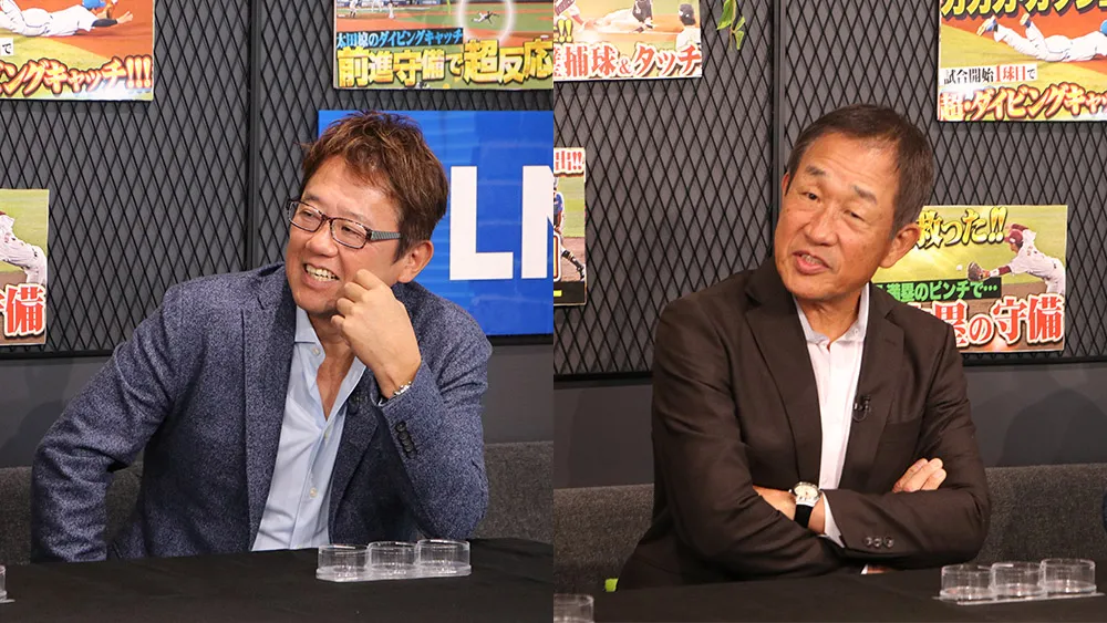満点評価に思われた滝澤夏央の好プレー。古田敦也＆辻発彦の“愛ある減点理由”とは