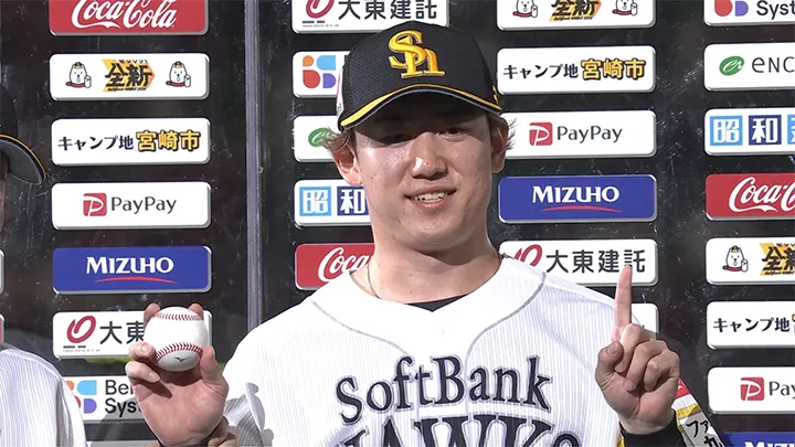 鷹の4年目・木村光がプロ初勝利！　今季チーム最多タイ20試合に登板