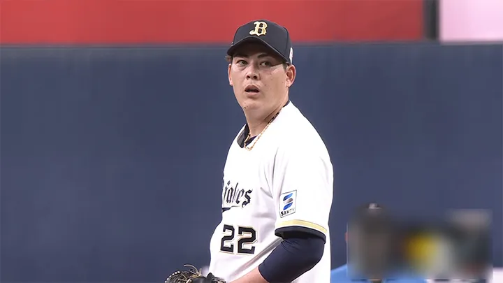オリックス・バファローズ 九里亜蓮投手 ©パーソル パ・リーグTV