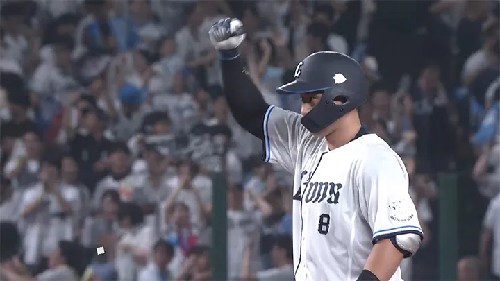 渡部聖弥が同点のタイムリー！　7月は打率3割超