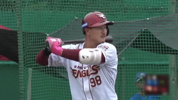 東北楽天ゴールデンイーグルス・金子京介選手 ©パーソル パ・リーグTV