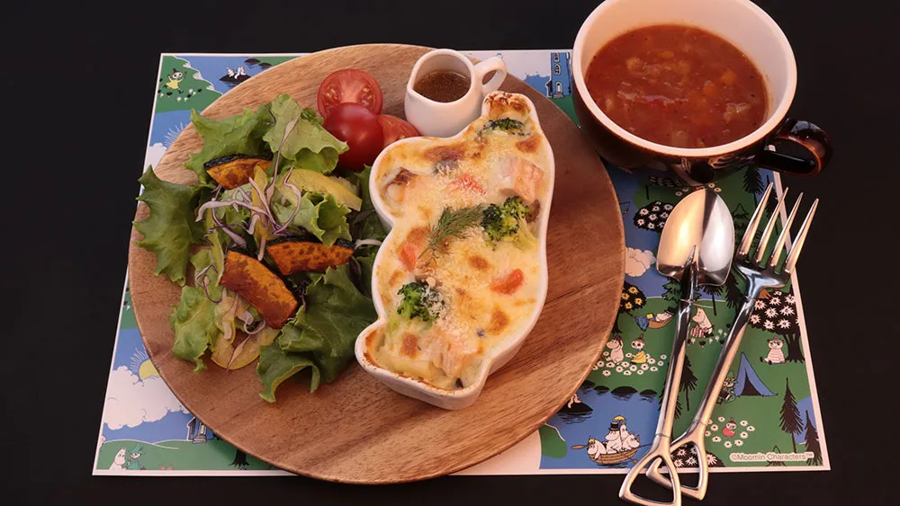 写真映えもばっちり！ムーミンコラボのクリームドリア【パ・リーググルメ部 #2】