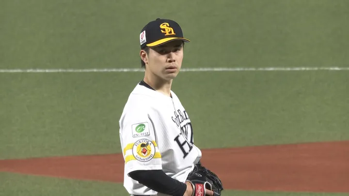 松本晴が5回1失点で3勝目　16安打11得点で鷹快勝